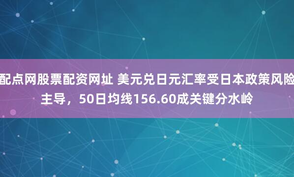 配点网股票配资网址 美元兑日元汇率受日本政策风险主导，50日均线156.60成关键分水岭