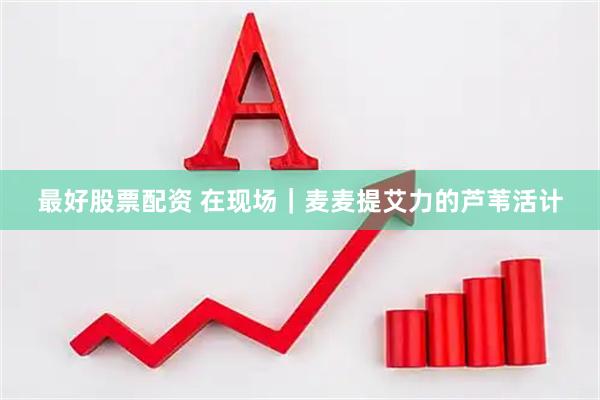 最好股票配资 在现场｜麦麦提艾力的芦苇活计